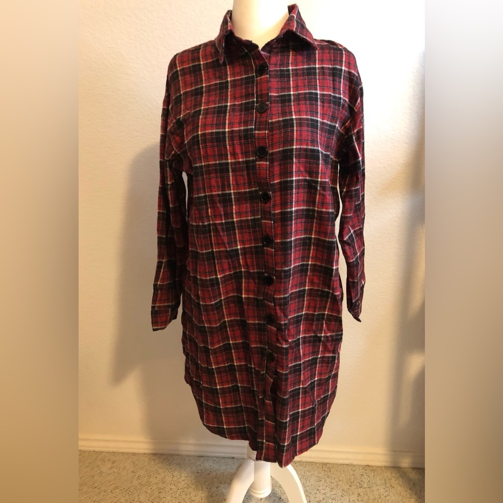 NEW SHEIN XS (2) Long Shacket